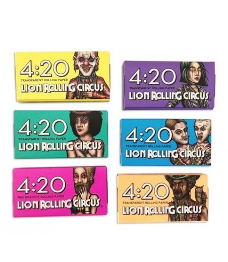 Papel celulosa transparente Rolling Circus 420